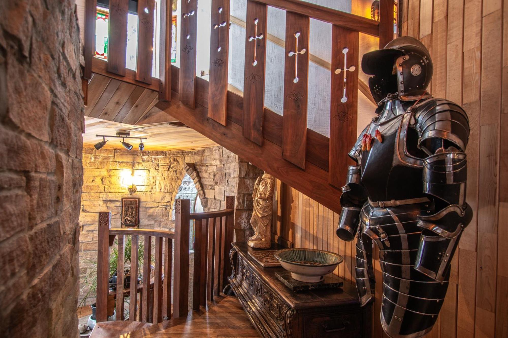 サンドポイント Schweitzer Castleヴィラ エクステリア 写真
